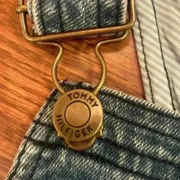 Tommy Hilfiger Shortalls Overall Shorts Size 8-10 Girls Size Medium Exc Con - Picture 6 of 11